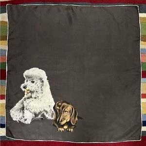 Vintage Echo Scarf - Hand Rolled - 100% Silk